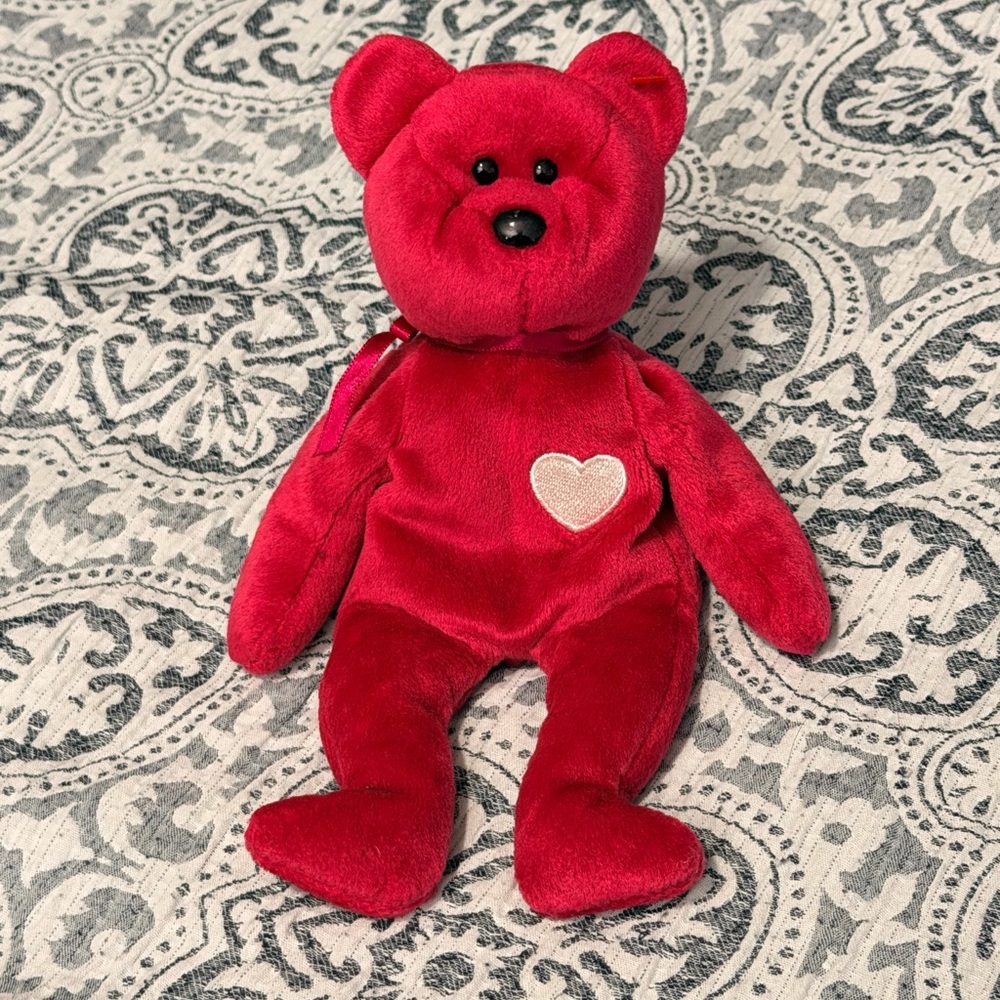 Ty‎ Beanie Baby Valentina bear Rare